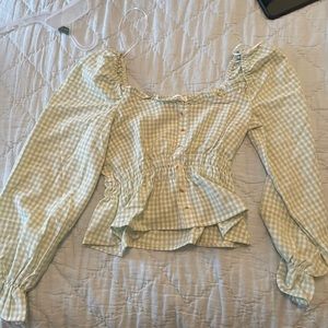 Mine size small blouse bought at mint julep boutique